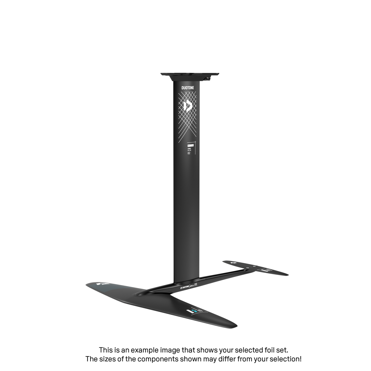 Mast-Fuselage Set Aero AL QM 60/66*Wing Set Aero Carve 2.0 SLS 1100/200