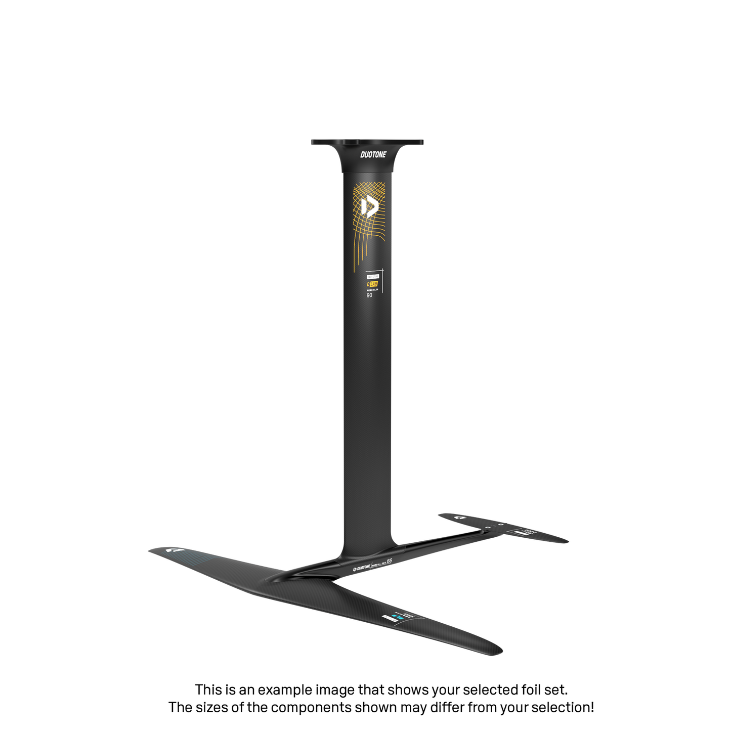 Mast-Fuselage Set Aero Slim D/LAB/AL 3BS 82/66*Wing Set Aero Glide SLS 905/180