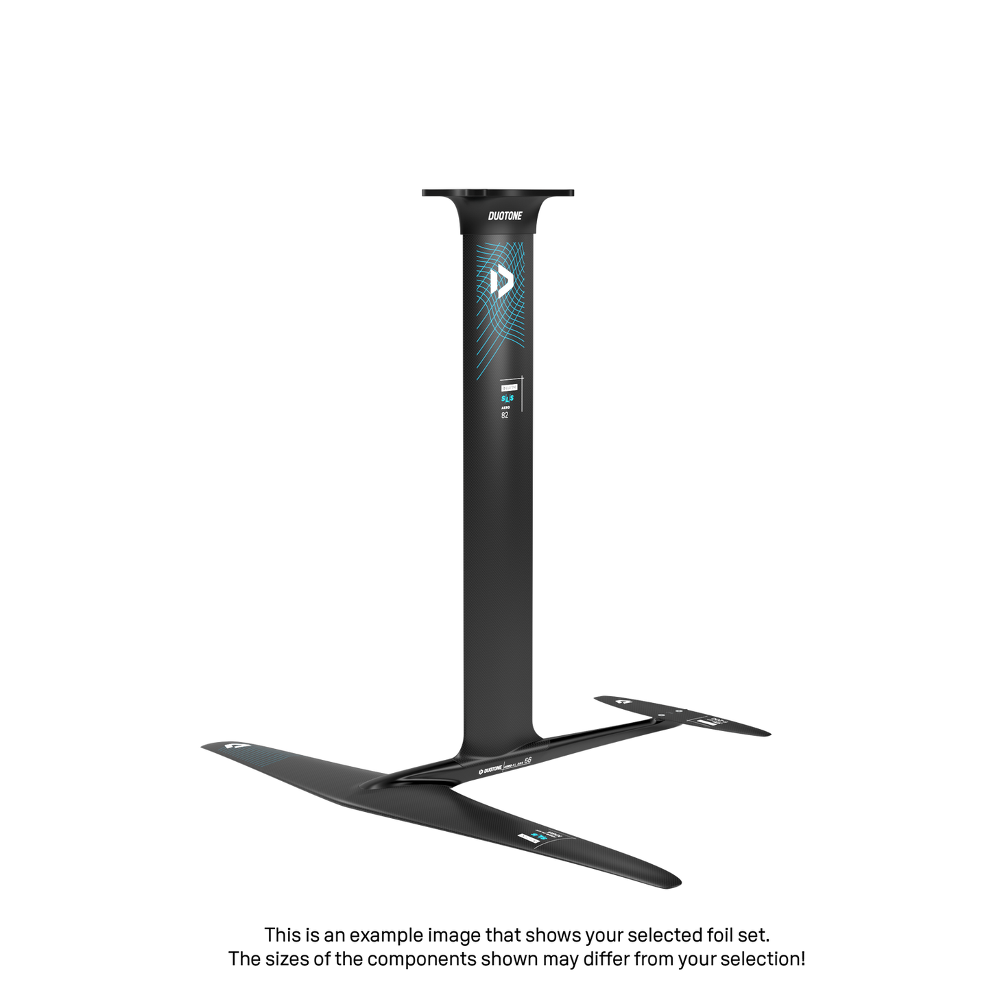 Mast-Fuselage Set Aero SLS/AL 3BS 82/66*Wing Set Aero Glide SLS 725/165