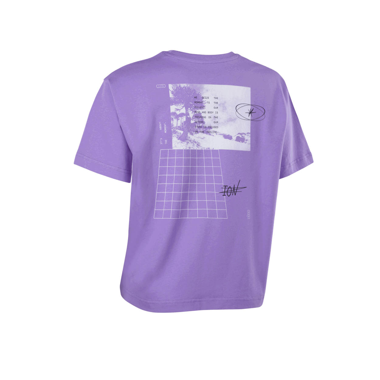 T-Shirt Vibes Kurzarm Damen