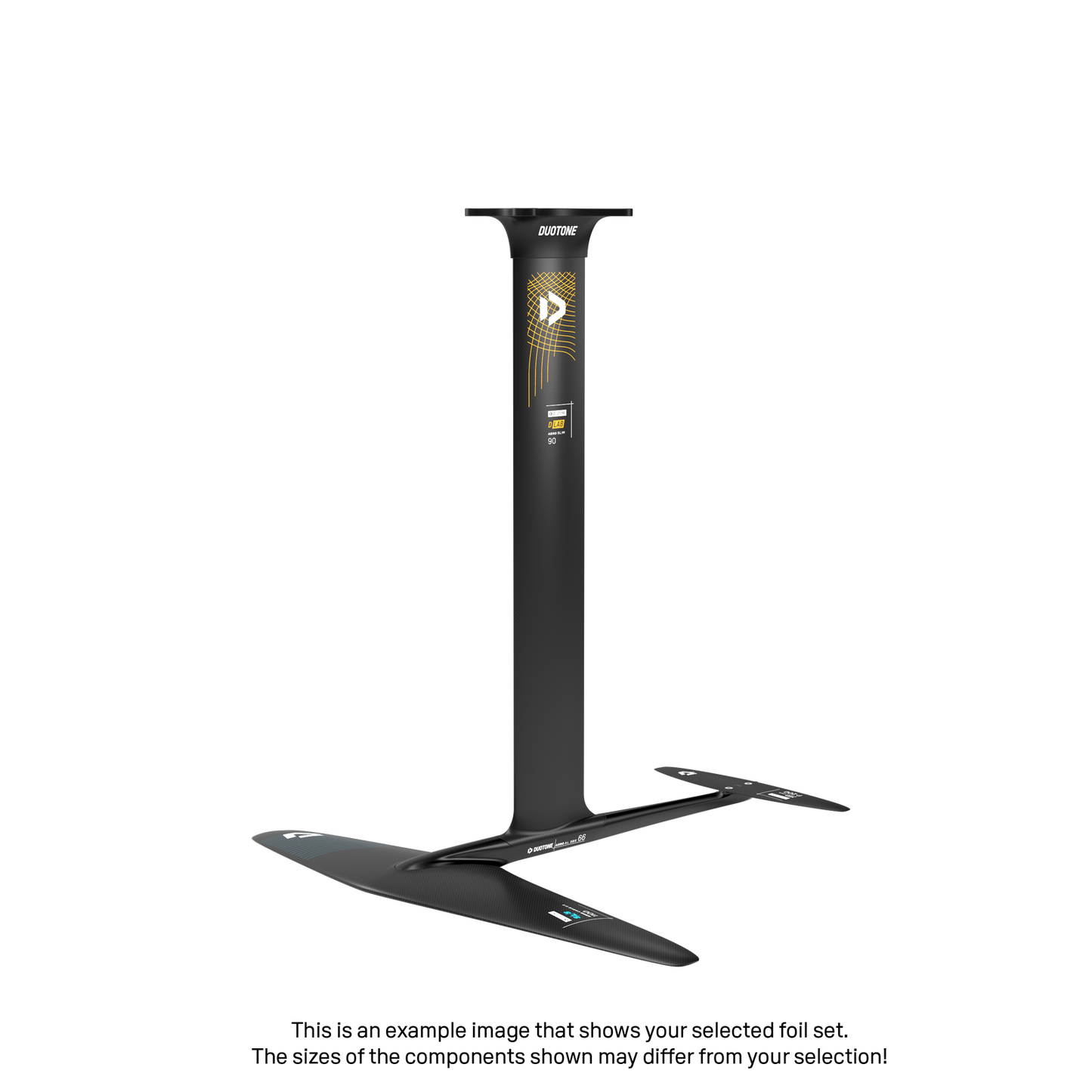 Mast-Fuselage Set Aero Slim D/LAB/AL 3BS 82/60*Wing Set Aero Carve 2.0 SLS 850/180