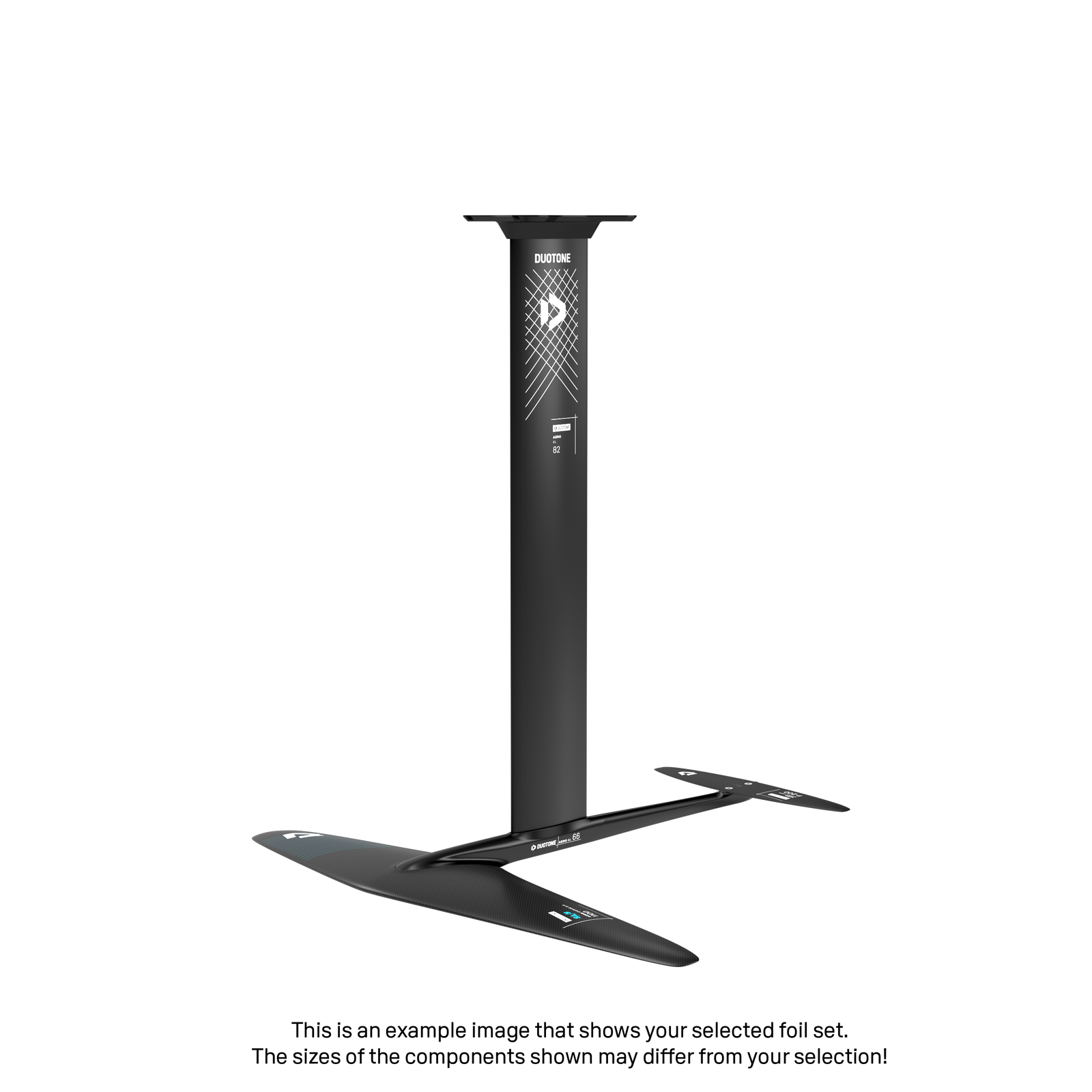 Mast-Fuselage Set Aero AL 60/76*Wing Set Aero Carve 2.0 SLS 1100/200