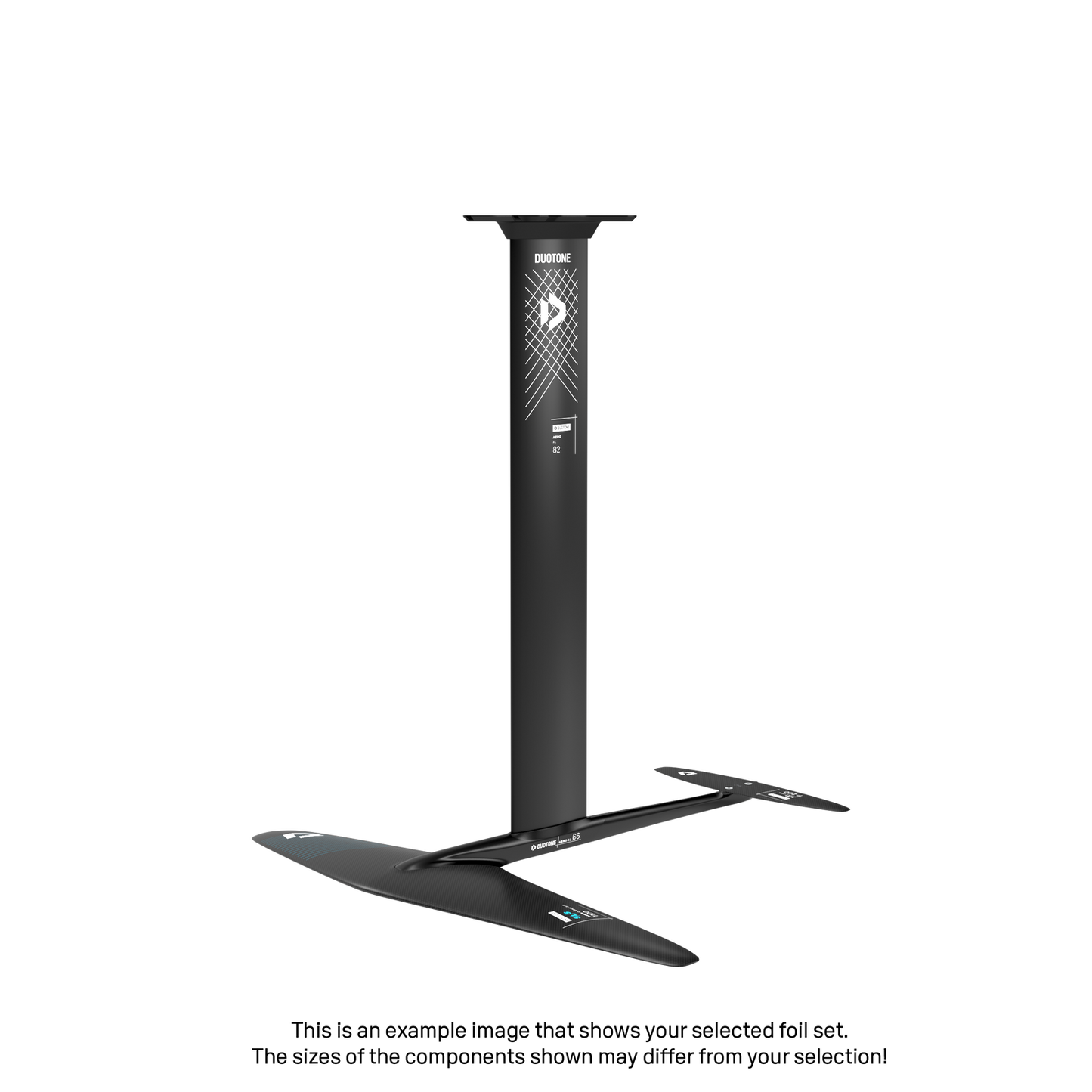 Mast-Fuselage Set Aero AL 75/76*Wing Set Aero Carve 2.0 SLS 850/180