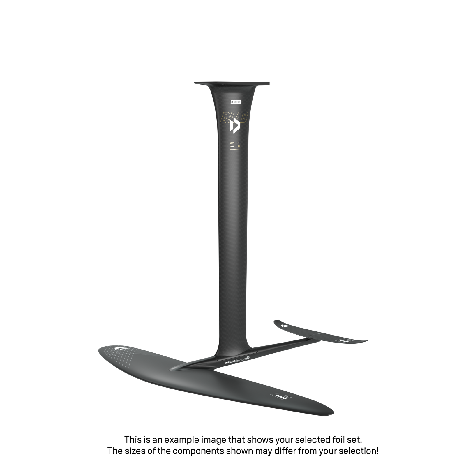 Mast Slim 2.0 D/LAB 84 Fuselage Aero AL 3BS 60 Front Wing Free 1750 Back Wing Aero Stabilizer C 250