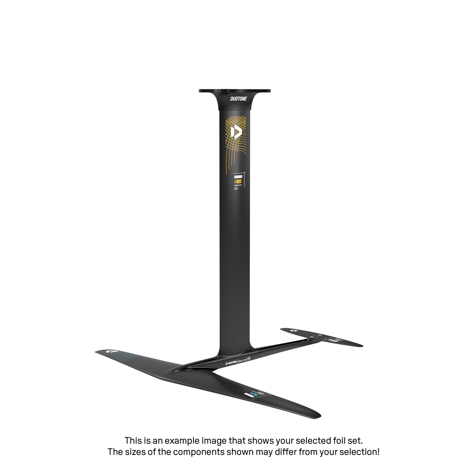 Mast-Fuselage Set Aero Slim D/LAB/AL 3BS 82/60*Wing Set Aero Glide SLS 2145/220