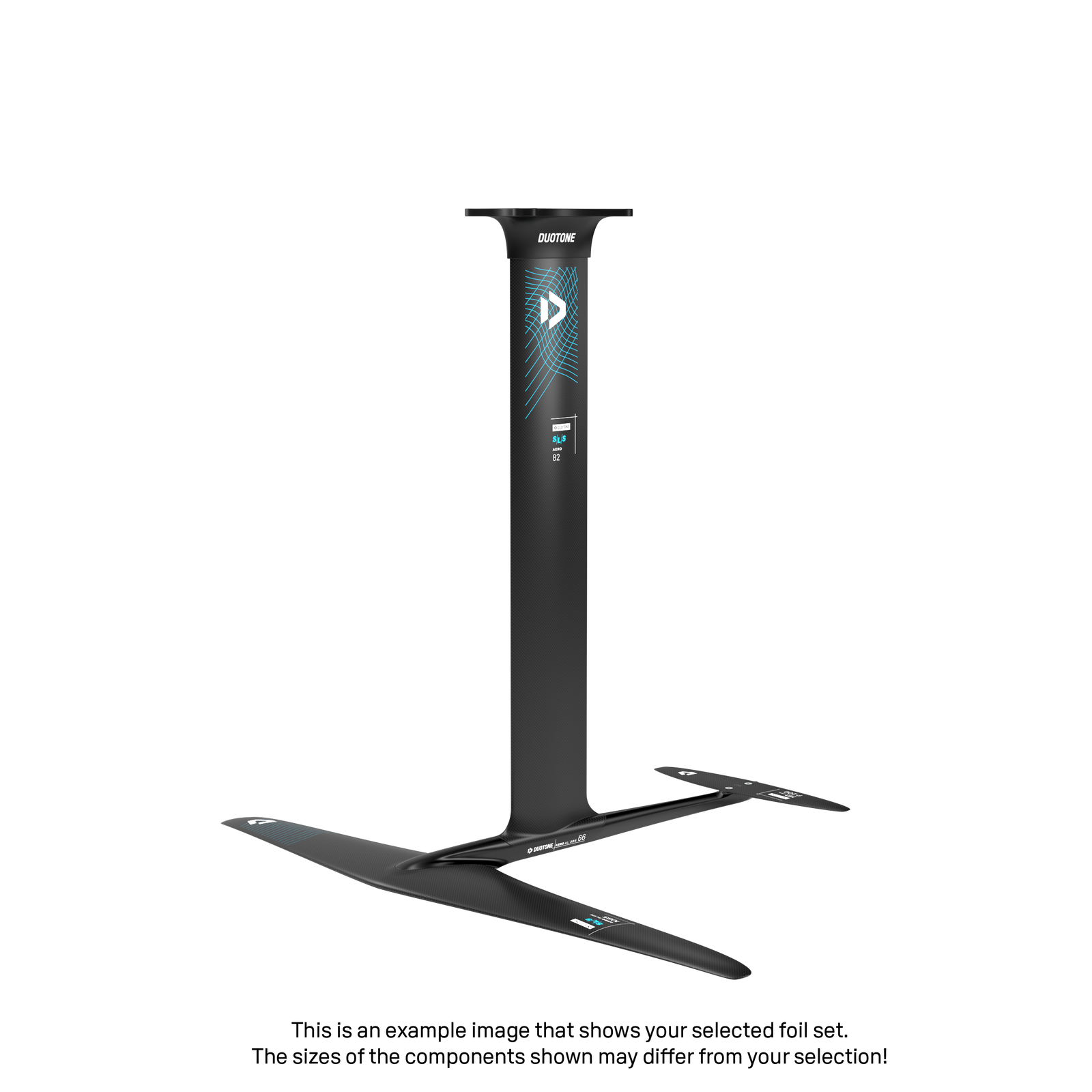 Mast-Fuselage Set Aero SLS/AL 3BS 75/66*Wing Set Aero Glide SLS 1595/220