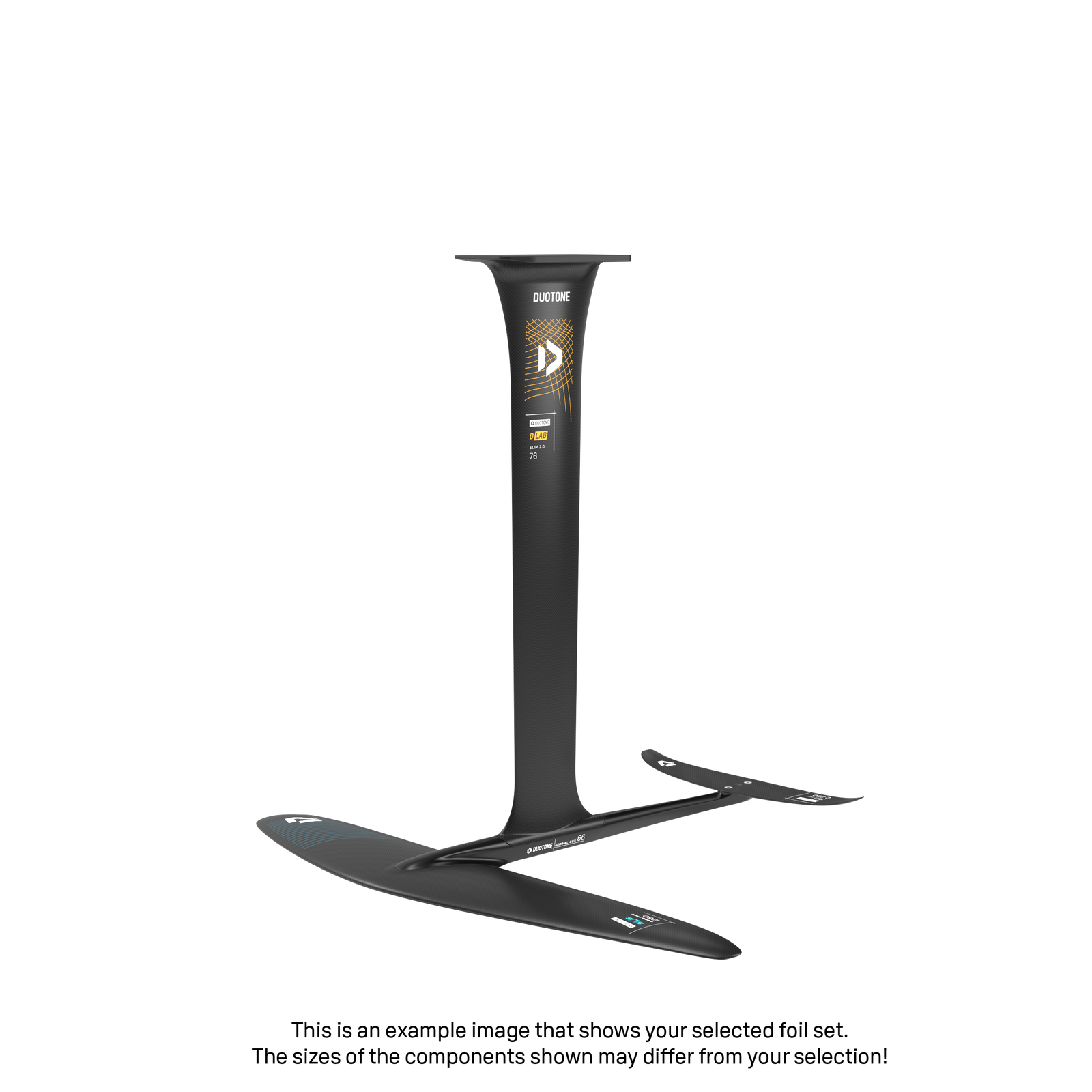 Mast Slim 2.0 D/LAB 76*Fuselage Aero AL 3BS 60*Wing Set Aero Free SLS 800/216