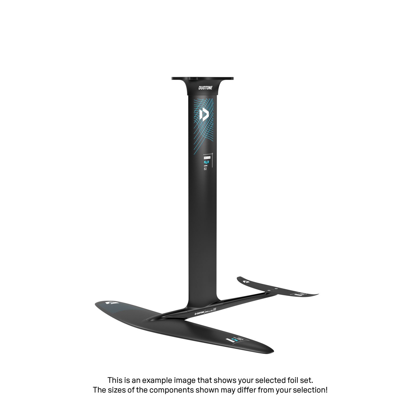 Mast-Fuselage Set Aero SLS/AL 3BS 82/66*Wing Set Aero Free SLS 1750/250