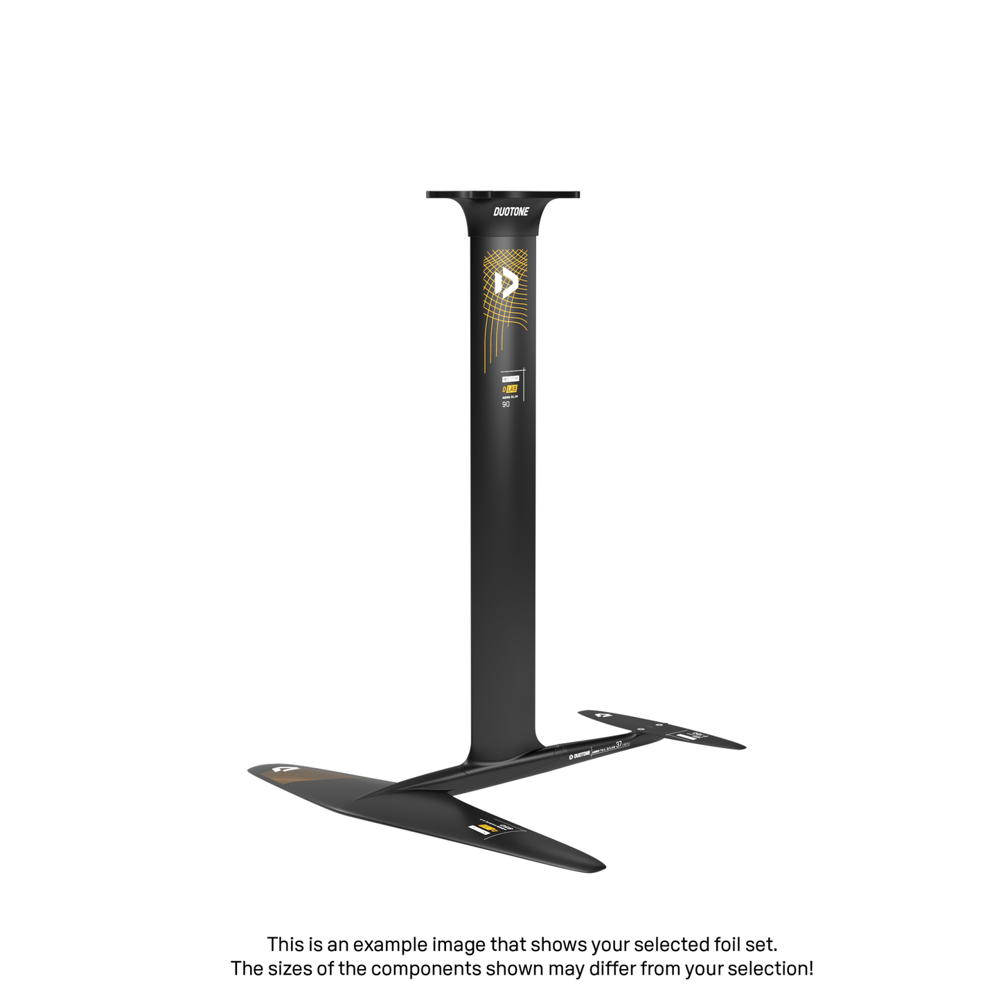 Mast Aero Slim D/LAB 90*Fuselage Aero Tail D/LAB 37*Wing Set Aero Carve 2.0 D/LAB 1100/200