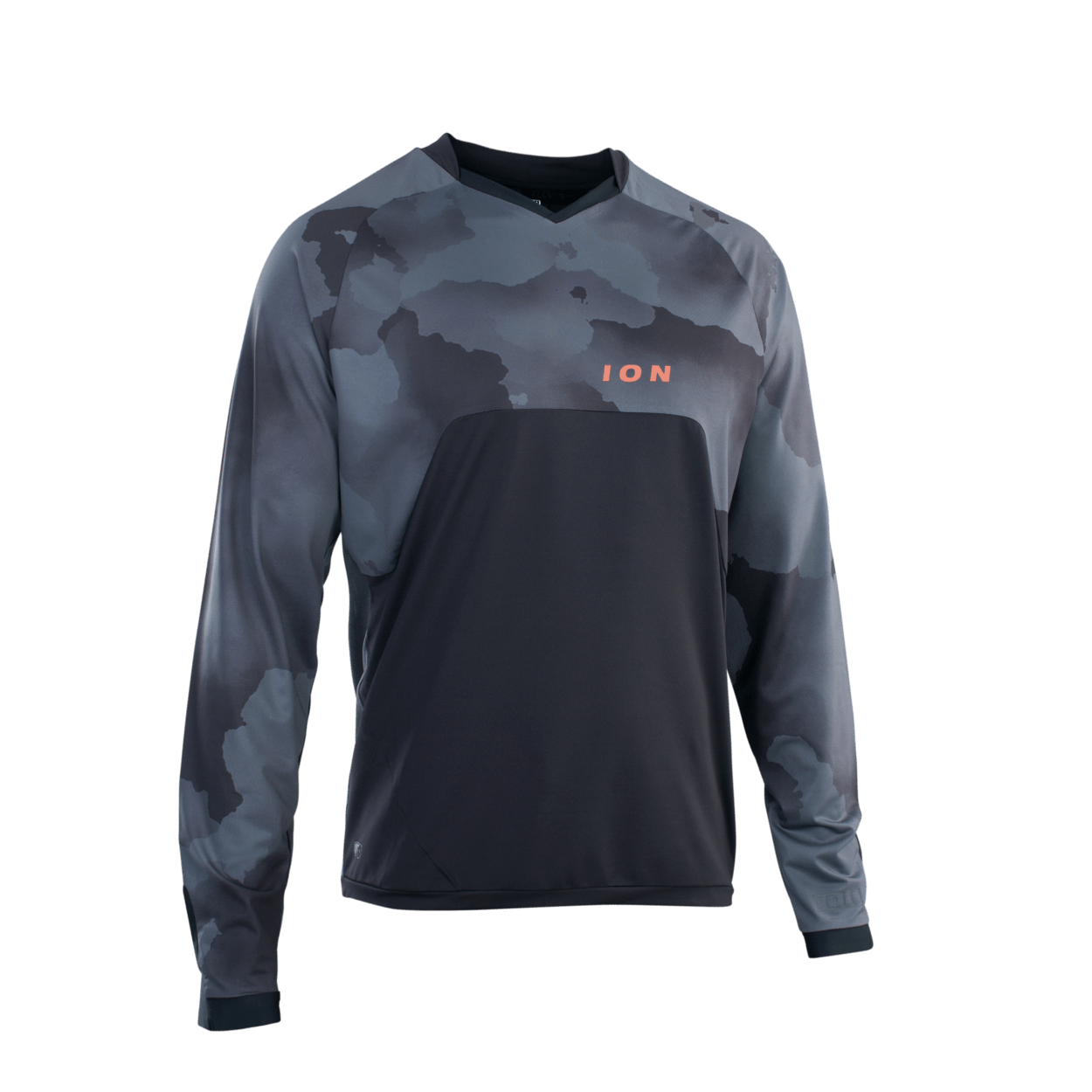 ION Men MTB Longsleeve Jersey Traze Amp AFT 2022