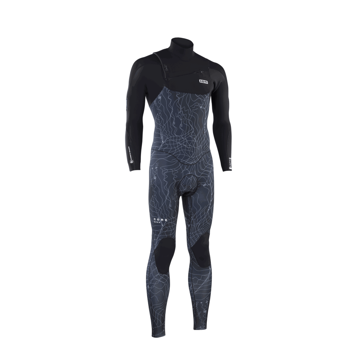 ION Men Wetsuit Seek Core 3/2 Front Zip 2024