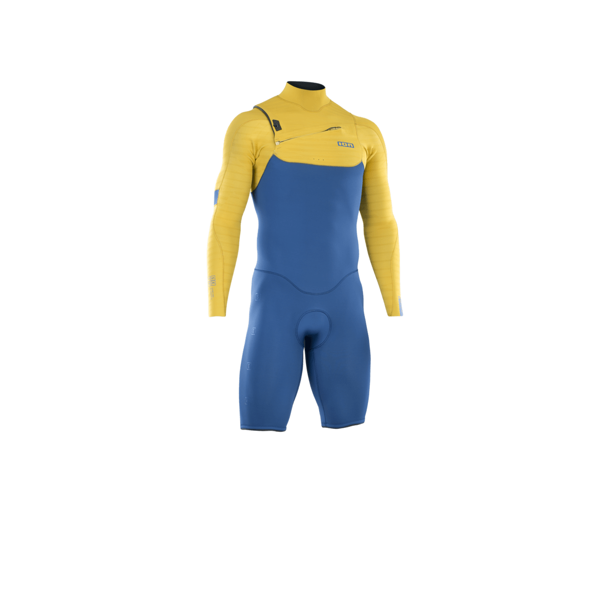 ION Men Wetsuit Seek Core 3/2 Shorty Longsleeve Front Zip 2024