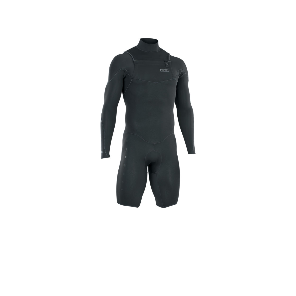 ION Men Wetsuit Element 2/2 Shorty Longsleeve Front Zip 2023