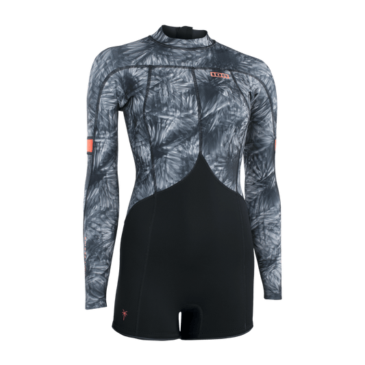 ION Women Wetsuit Amaze Shorty 2.0 Longsleeve Back Zip 2024