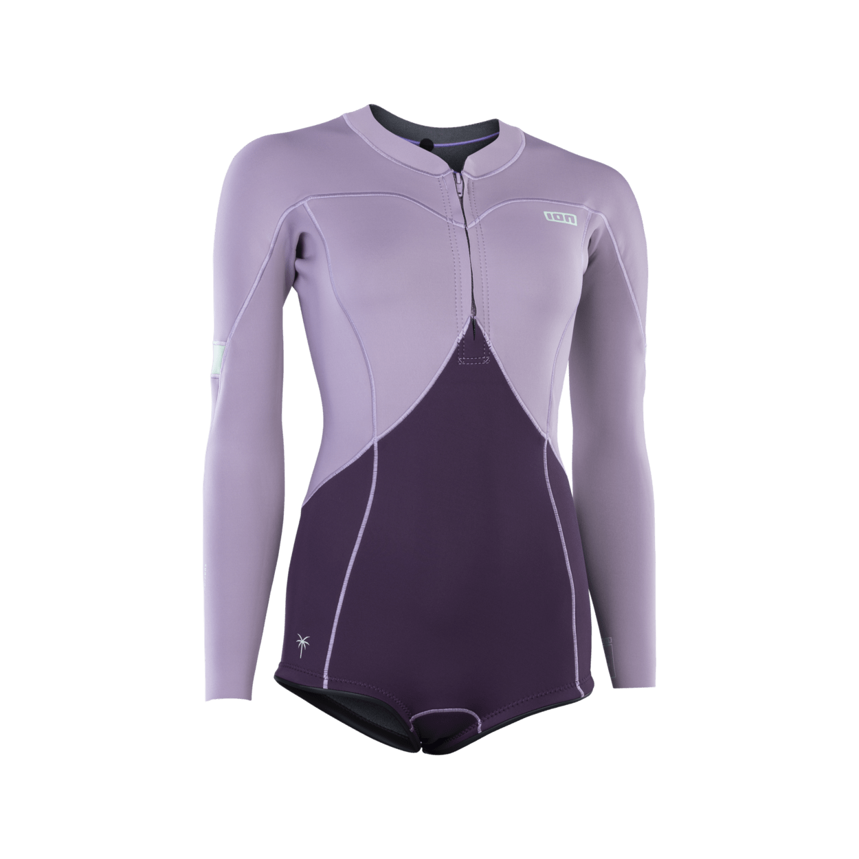 ION Women Wetsuit Amaze Hot Shorty 1.5 Longsleeve Front Zip 2024