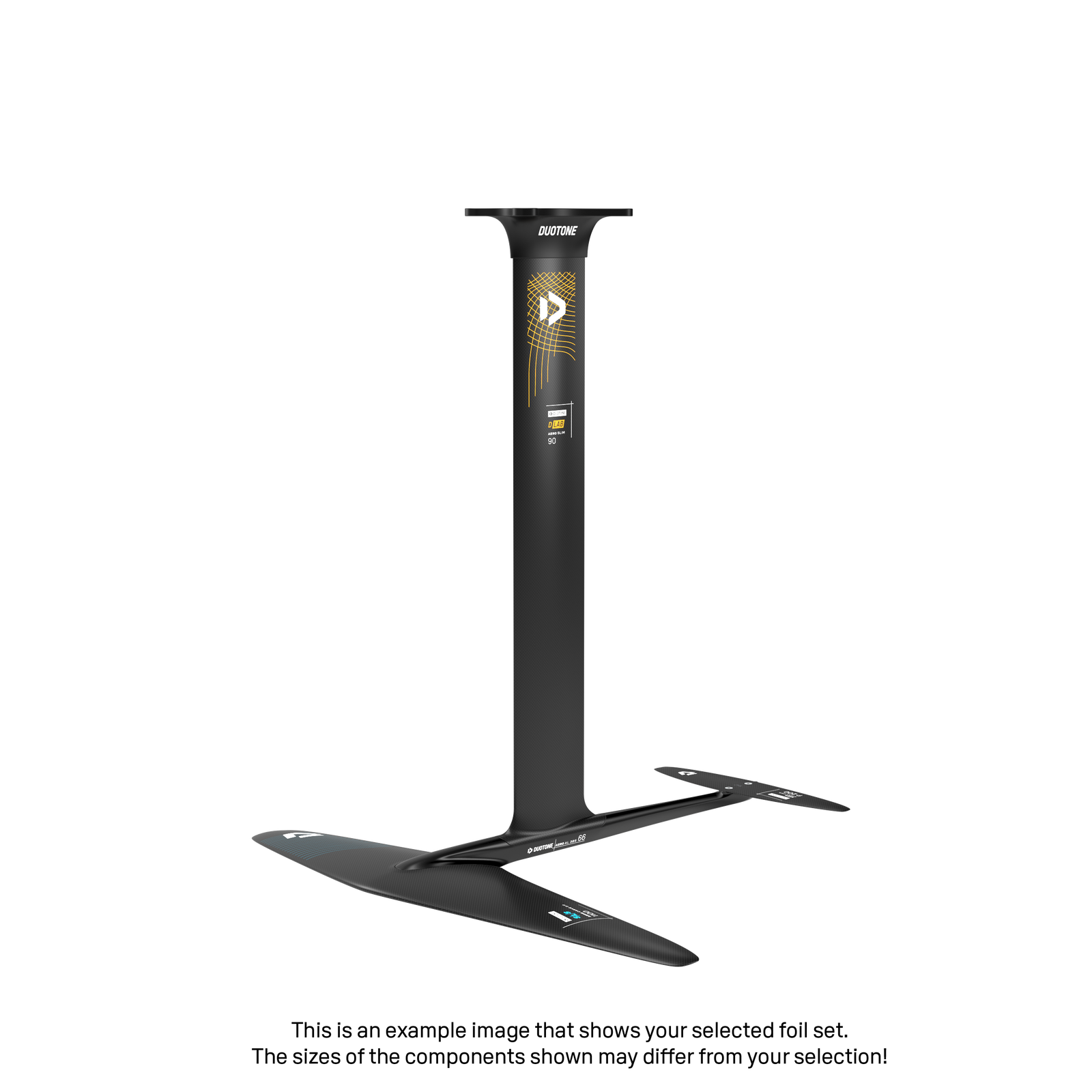 Mast-Fuselage Set Aero Slim D/LAB/AL 3BS 82/60*Wing Set Aero Carve 2.0 SLS 1430/200